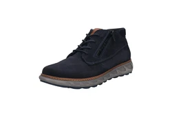 bugatti Schnürstiefel Dunkelblau/Hellblau/Blau