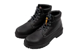 Dockers by Gerli Stiefel Schnürboots Schwarz/Orange