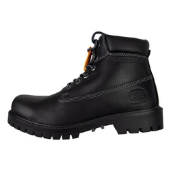 Dockers by Gerli Stiefel Schnürboots Schwarz/Orange