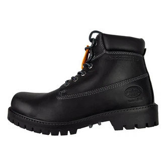 Dockers by Gerli Stiefel Schnürboots Schwarz/Orange