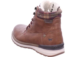 MUSTANG Stiefelette Braun/Rot/Beige