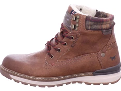 MUSTANG Stiefelette Braun/Rot/Beige