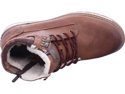 MUSTANG Stiefelette Braun/Rot/Beige