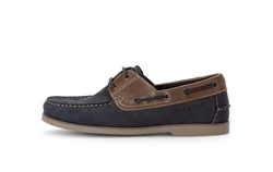 Pius Gabor Slipper Hellblau/Dunkelblau/Blau/Braun