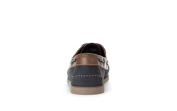 Pius Gabor Slipper Hellblau/Dunkelblau/Blau/Braun