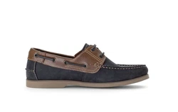 Pius Gabor Slipper Hellblau/Dunkelblau/Blau/Braun