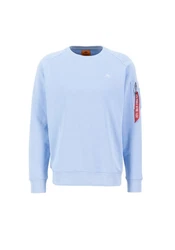 Alpha Industries Sweatshirt X-Fit Sweat Hellblau/Blau