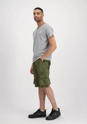 Alpha Industries T-Shirt Basic V-Neck Small Logo Grau/Hellgrau