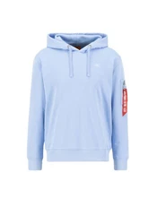 Alpha Industries X-Fit Hoodie Blau/Hellblau