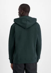 ALPHA INDUSTRIES Sweatjacke Dunkelgrün/Grün/Braun