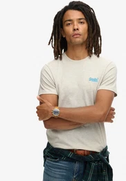 Rundhalsshirt Organic Cotton Essential Logo T-Shirt