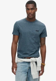 Rundhalsshirt Organic Cotton Essential Logo T-Shirt