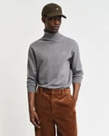GANT Pullover Classic Cotton Rollkragenpullover CLASSIC ROLLERNECK Grau/Grün/Hellgrau/Dunkelgrau
