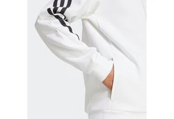 adidas Sportswear Kapuzensweatshirt FI 3S FZ Creme/Weiß/Hellgrau