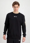 Alpha Industries Men Sweatshirts Organics Sweater Dunkelblau/Schwarz