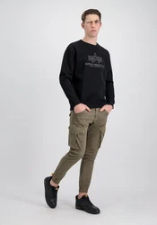 Alpha Industries Sweater Basic Sweater Embroidery 