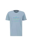 Alpha Industries T-Shirt Basic T Rainbow Reflective Regenbogen Alpha Industries T-Shirt Basic T Rainbow Reflective Regenbogen