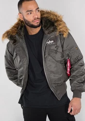 Alpha Industries Winterjacke Bomber Jacket 45/P Hooded 45/P