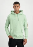 Alpha Industries Hoodie EMB  Hellgrün/Grün