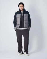 Champion Winterjacke Dunkelblau/Grau/Dunkelgrau/Hellgrau
