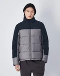 Champion Winterjacke Dunkelblau/Grau/Dunkelgrau/Hellgrau