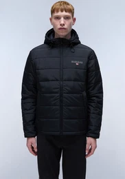 Steppjacke SUHRE mit weitenverstellbaren Details an Saum und Kapuze