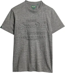 Superdry Rundhalsshirt GRAPHIC T SHIRT Grün/Dunkelgrau/Weiß/Grau/Hellgrau/Dunkelgrün