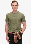 Superdry Rundhalsshirt GRAPHIC T SHIRT Dunkelgrün