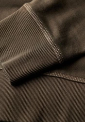 Superdry Kapuzensweatshirt Contrast Stitch Relaxed Hoodie braun