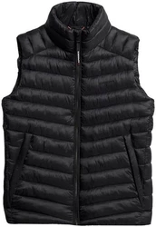 Superdry Weste 'Fuji' Sport Padded Gilet schwarz