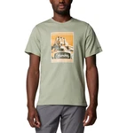Columbia T-Shirt CSC Seasonal Logo Tee Dunkelgrün/Khaki/Grün/Hellgrün