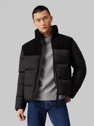 Calvin Klein Jeans Outdoorjacke SHERPA PUFFER JACKET Schwarz