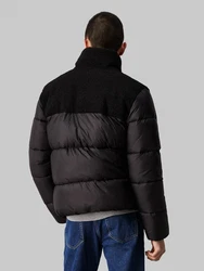 Calvin Klein Jeans Outdoorjacke SHERPA PUFFER JACKET Schwarz