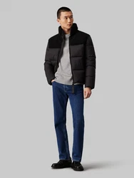 Calvin Klein Jeans Outdoorjacke SHERPA PUFFER JACKET Schwarz