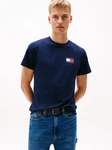 Tommy Jeans T-Shirt 'ESSENTIAL' Dunkelblau/Blau