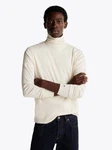TOMMY HILFIGER Shirt ROLL NECK LS TEE ecru/wei/ivory petal