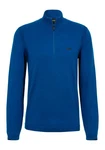 BOSS GREEN Strickpullover Ever-X_QZ mit Reißverschluss grün