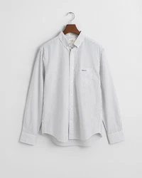 Gant Langarmhemd REG POPLIN STRIPE wei