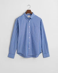 Gant Langarmhemd REG POPLIN STRIPE Blau/Pastell/Hellblau