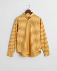 Gant Langarmhemd REG POPLIN STRIPE Gelb