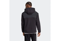 ADIDAS ORIGINALS Sweatjacke Kapuzensweatshirt 'Adicolor' schwarz/wei