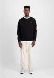 Alpha Industries Sweater 3D Small Logo Dunkelblau/Schwarz