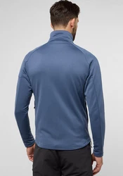 Jack Wolfskin Fleecejacke ALPGRAT FZ Grau/Dunkelblau/Hellblau