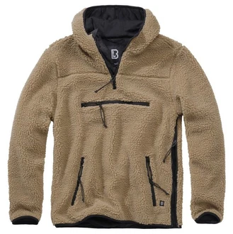 Brandit Teddyfleece Worker Pullover Braun/Khaki