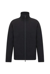 Drykorn Strickpullover Strickjacke Janor schwarz