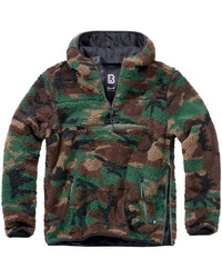 Brandit Teddyfleece Worker Pullover woodland