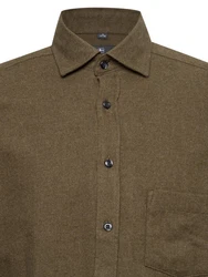 Nils Sundström Outdoorhemd Khaki/Dunkelgrün