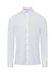 Finshley & Harding Businesshemd Weiß/Creme/Grau