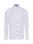 Finshley & Harding Businesshemd Creme/Weiß/Hellblau