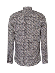Finshley & Harding Businesshemd Rot/Lila/Grau/Braun